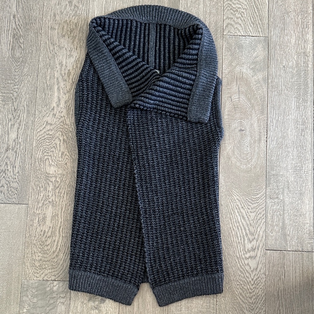 James Perse Dark Gray Cardigan Sweater